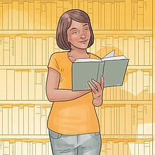 Frau Liest Buch iurFRIEND® AG