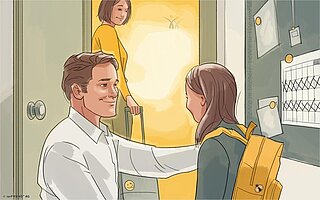 Unterhalt, wenn Mutter/Vater in der Schweiz lebt